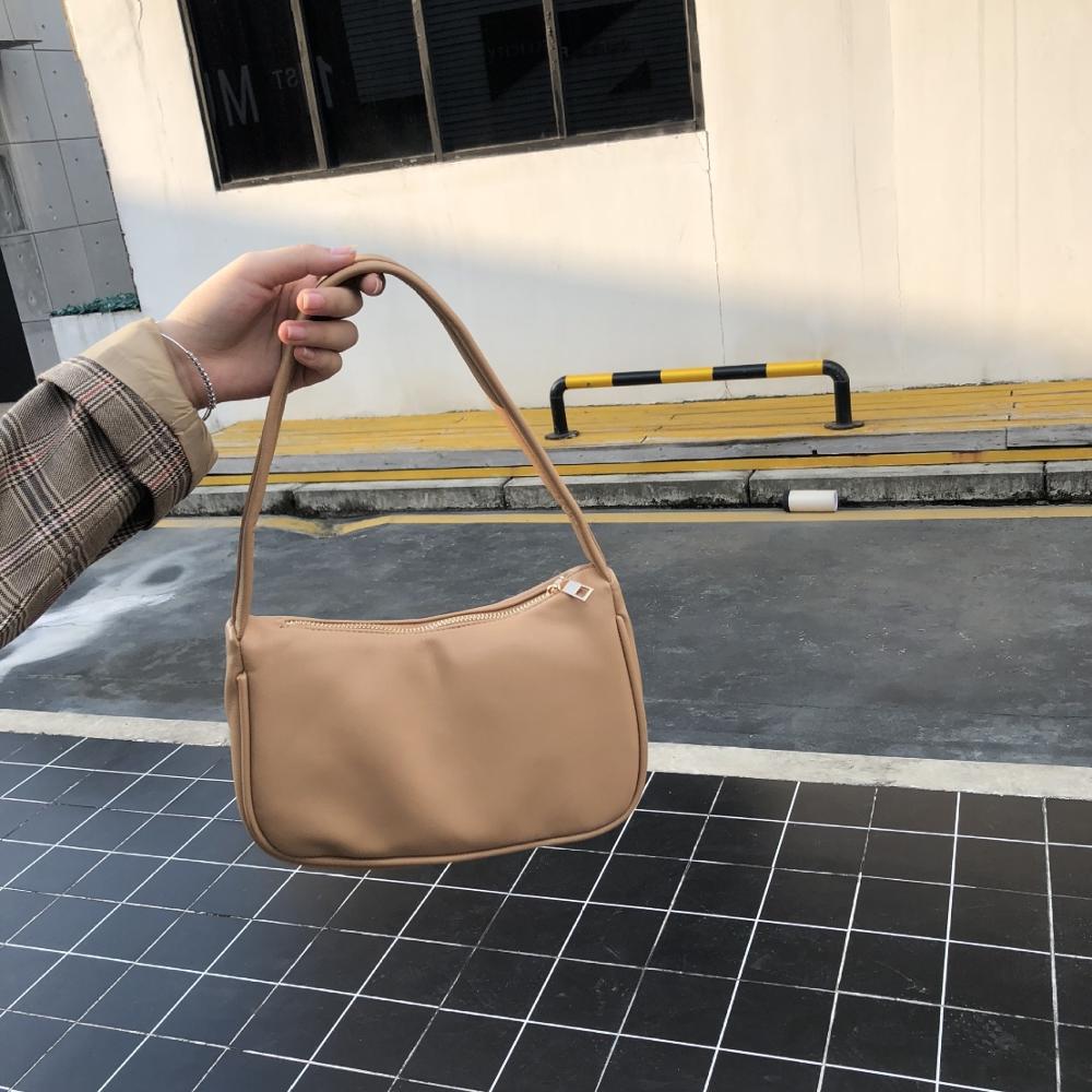 ファッション Pu レザースリングバッグソリッドショルダーバッグハンドバッグジッパー財布女性クロスボディバッグトートバッグ PU 高品質ショルダーバッグトートバッグ