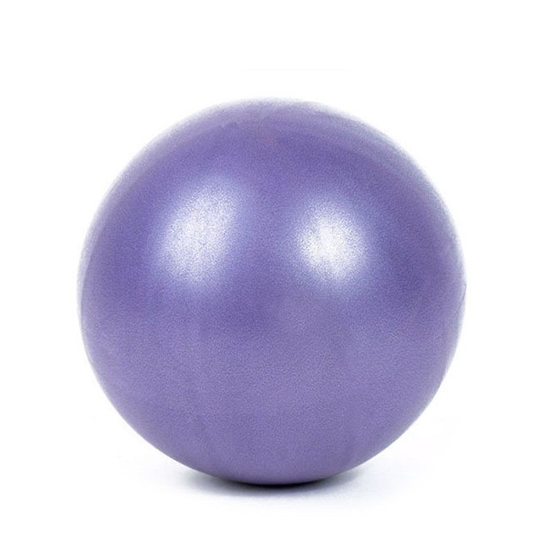 25Cm Diameter Pilates Yoga Bal Anti-Druk Massage Balance Ball Explosieveilige Fitball Gym Home Fitness Workout yoga Bal: Paars