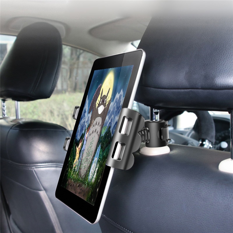 Verstelbare Auto Tablet Stand Houder Voor Ipad Tablet Accessoires Universele Tablet Stand Car Seat Terug Beugel Voor 4-11 inch Tablet