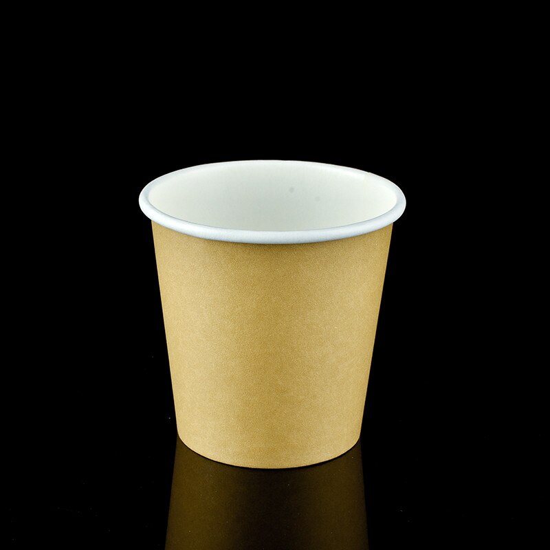 100Pcs Wegwerp Koffiekopje 2Oz 50Ml 4Oz 100Ml Kleine Thee Cup Mini Fruit sap Yoghurt Koud Drink Paper Cup