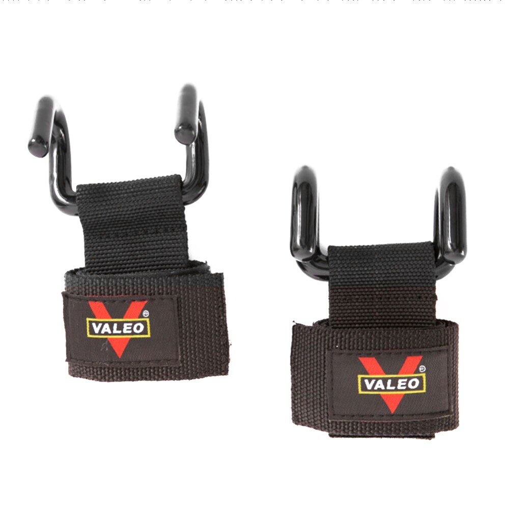 1 Paar Gewichtheffen Handschoenen Stalen Haak Grips Fitness Gym Wrist Wraps Krachttraining Bandjes Fitness Musculation Polsbandjes