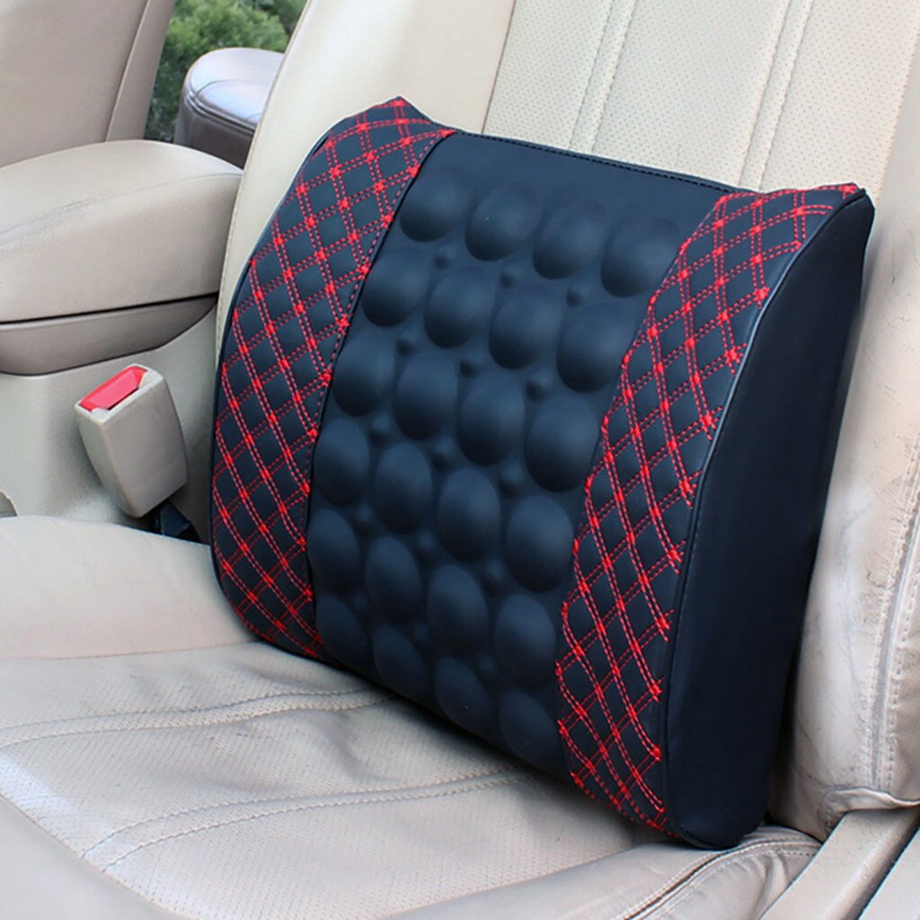 Elektrische Massage Auto Sitz Weichen Schwamm Taille Unterstützung Kissen Knochen Stimulieren sterben Zirkulation von Blut Kissen Auto Styling