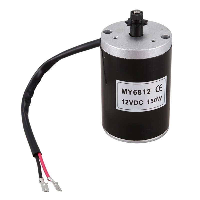 MY6812 Dc 150W Hoge Snelheid Motor Met Tandwiel, Scooter Kleine Borstel Motor