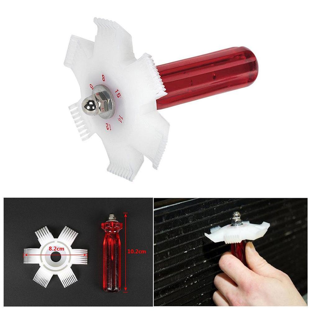A/c ac radiator kondensator fordamper finne glattejern kam farver coil conditioning 2 værktøj auto air  k9 v 3