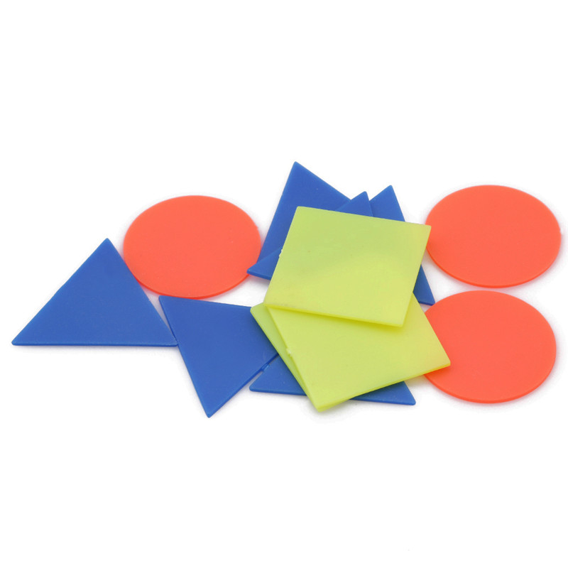 Fichas de conteo en forma de plástico para niños y bebés, juguetes coloridos de números y matemáticas, 30 piezas: Default Title