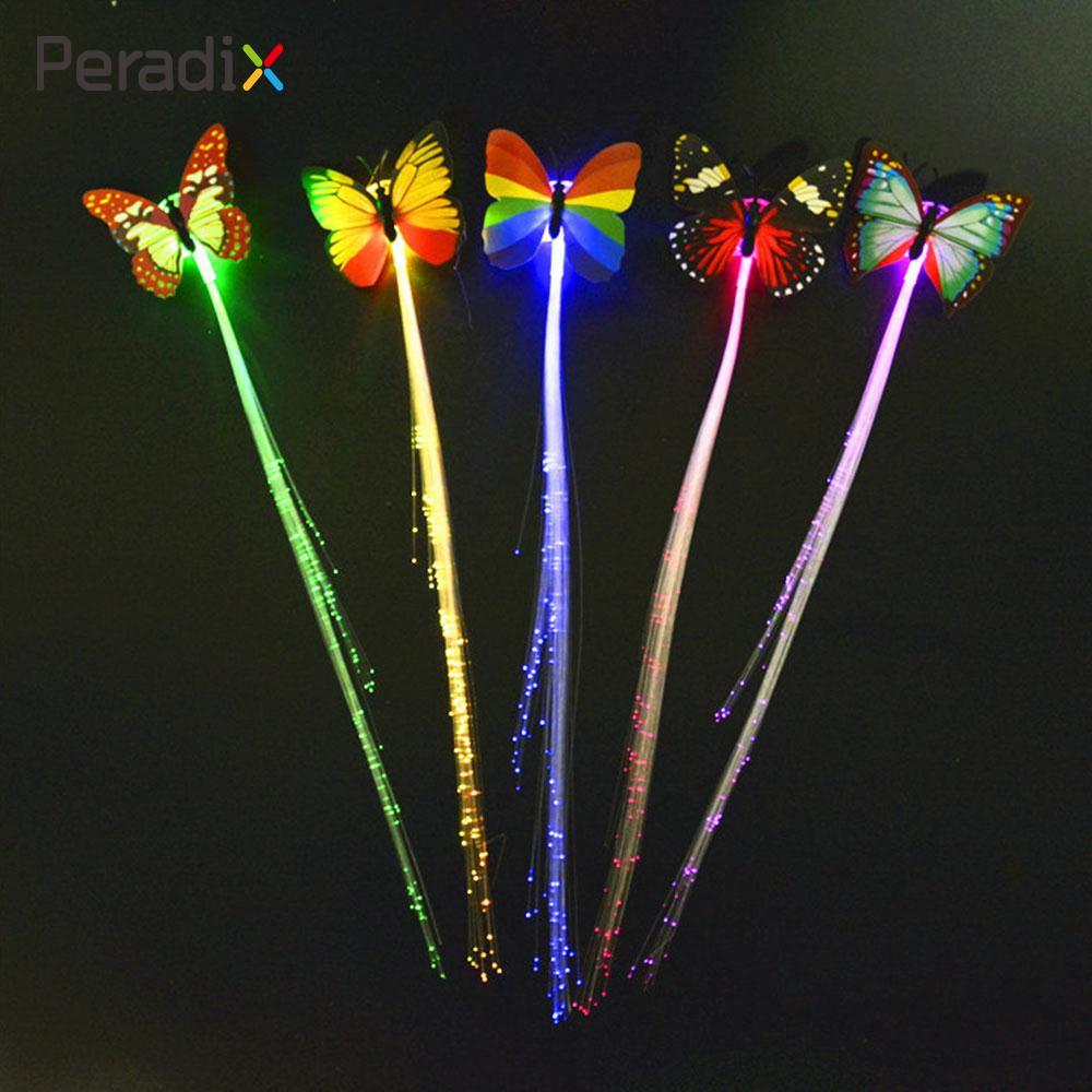 1PCS LED Hairpin Hair Braid Glowing Blinking Clip Christmas Year Light Up Toys For Children Kids Juguetes Brinquedos