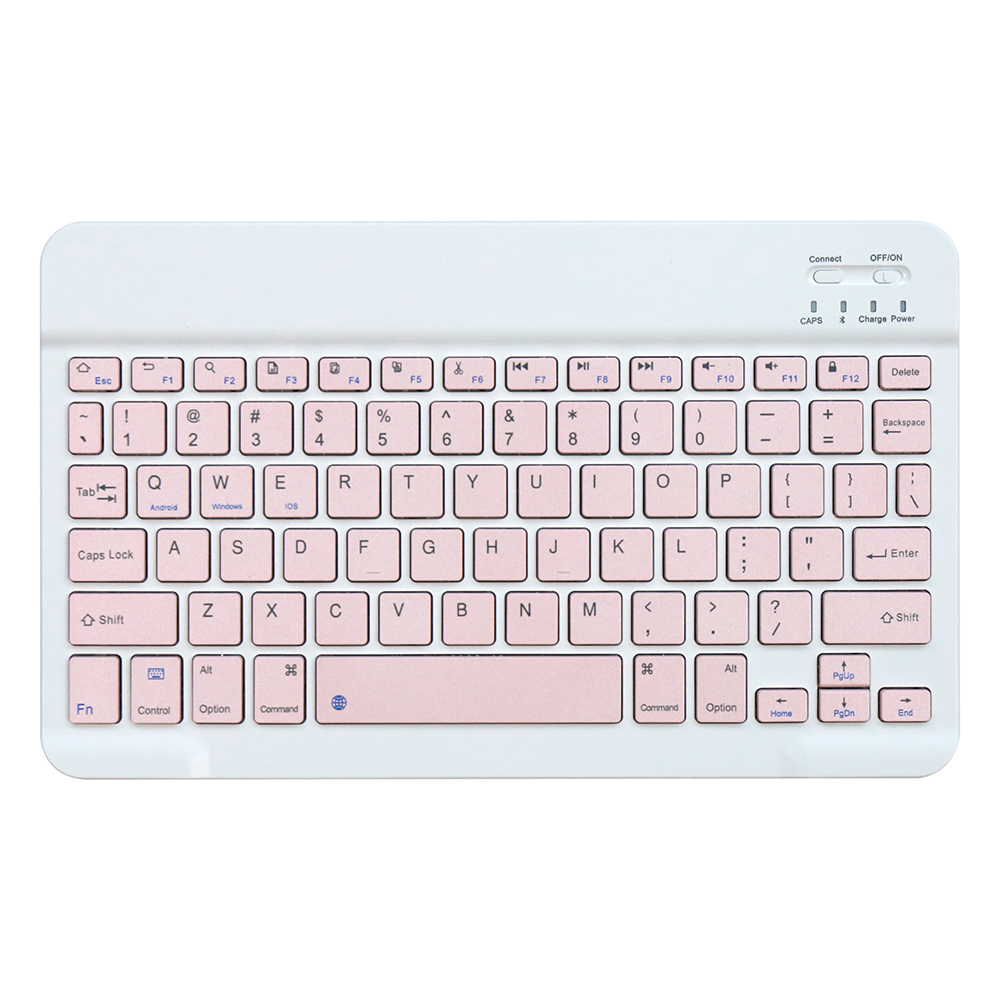 Wireless Keyboard for iPad Air 4 5 M3 Pro 11 13 10.9 9.7 10.2 10.5 inch Keyboard for Mipad 6 Matepad air Android Tablet Keyboard: pink