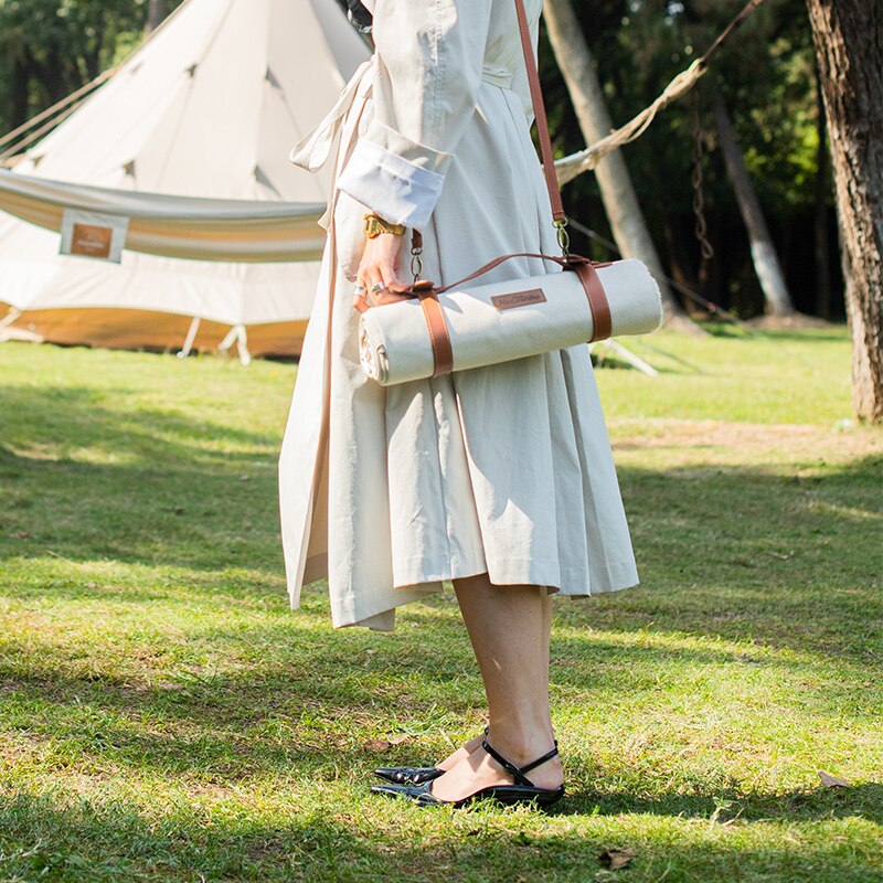 Naturehike-Manta portátil de lona para acampar al aire libre, manta de Picnic ultraligera, conveniente, grande, impermeable, colchón para Picnic