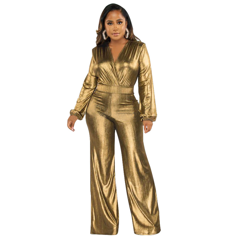 Jumpsuit kvinder efterårstøj kvinder klubtøj fødselsdagstøj kvindelige overalls one piece outfit efterårstøj