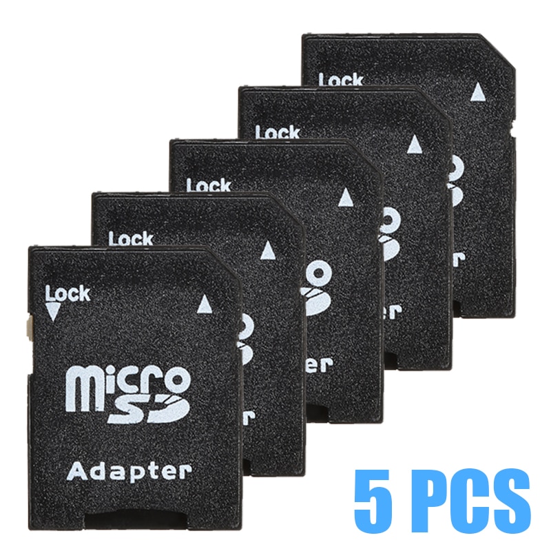 5pcs TF Micro SD Kaartlezer Microsdhc Geheugenkaart Adapter voor Smartphones Tablet