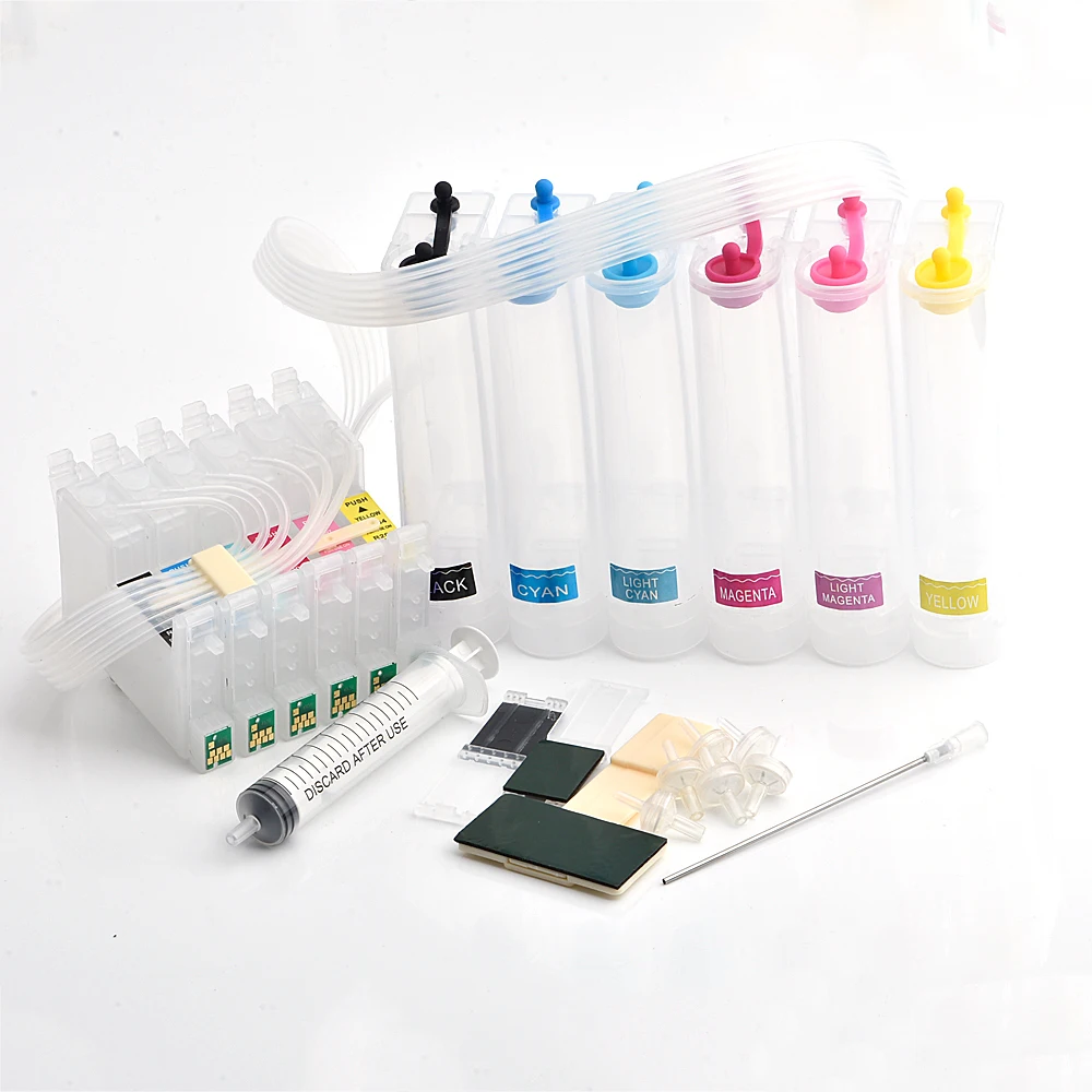 R300 CISS Continuous Ink Supply System For Epson Stylus Photo R300 R320 R300M R220 R200 R340 RX500 RX640 RX620 RX600