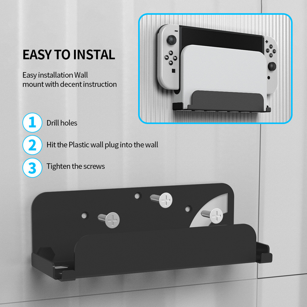 Zauberstab Halterung für Nintendo Schalter Konsole Dock Bahnhof Schwimm Zauberstab Regal Halterung Für Nitendo Schalter OLED Lagerung Stehen