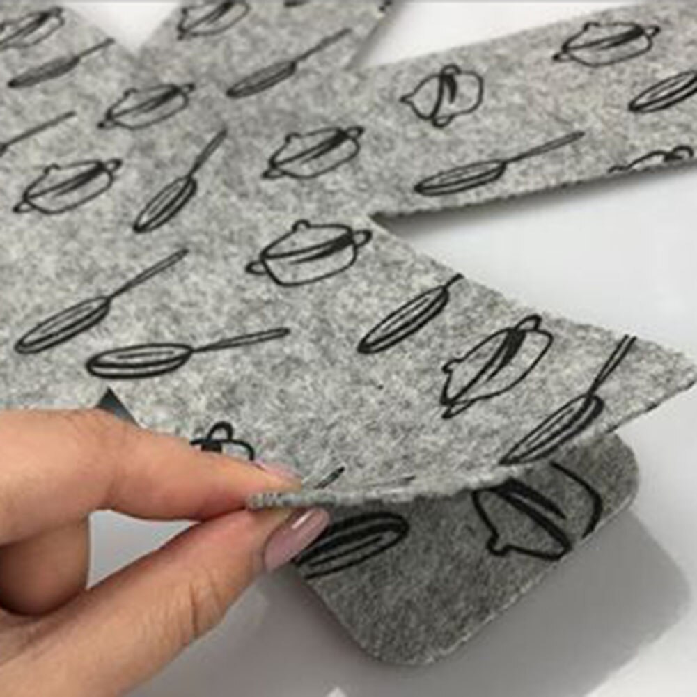 Separatore divisore tovaglietta pentola pentola superfici protettive pad feltro pentole protezione cuscinetti isolanti termici attrezzo da cucina