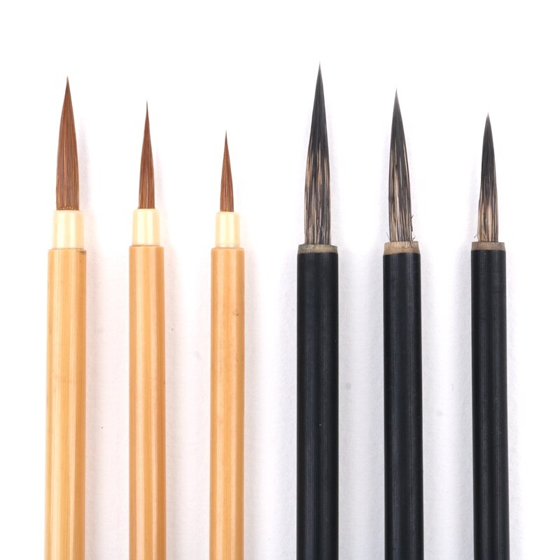 Wezel Haak Lijn Pen Set Aquarel Haak Lijn Chinese Schilderen Zorgvuldige Lijn Tekening Pen Schilderen Handgeschilderde Beginner