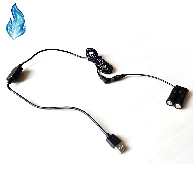 USB Drive Power Cable DR-DC10 DC Coupler AA Dummy Battery for Canon Camera