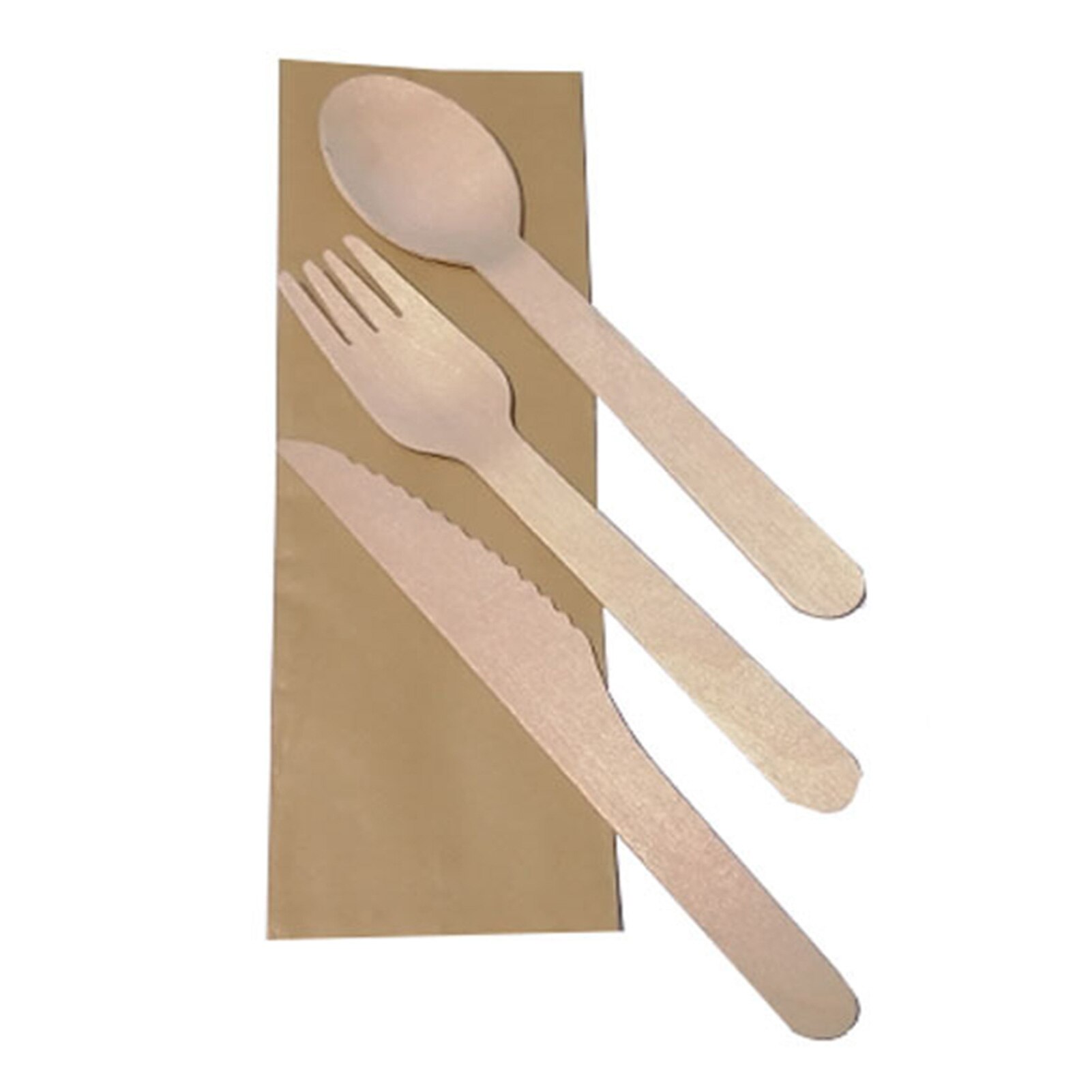 300 Pcs Gemengde Cutlerydisposable Houten Gebruiksvoorwerp Vorken Lepels Messen Bestek Set Bruiloft Verjaardag Party Servies Serveware