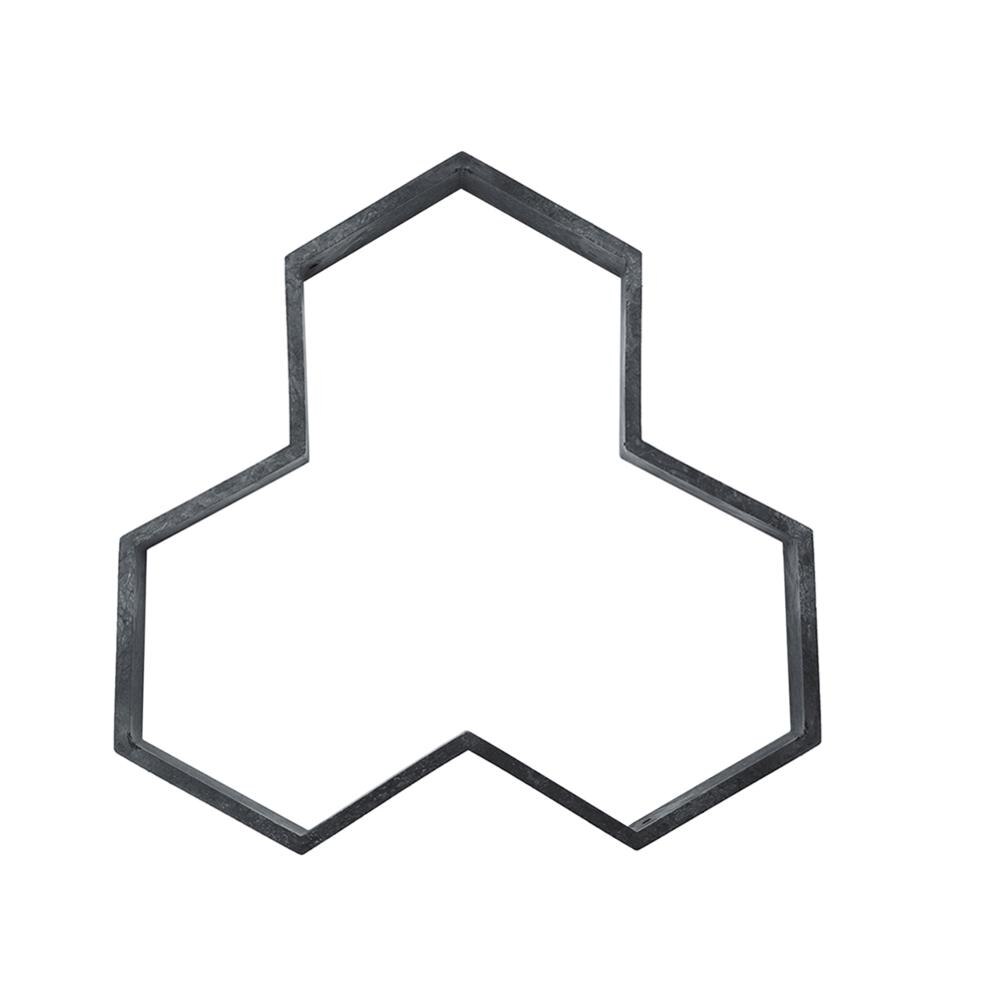 Manually Paving Cement Brick Concrete Molds Garden DIY Plastic Mold Path Pavement Model Stepping Stone Road Cement Brick Maker: L