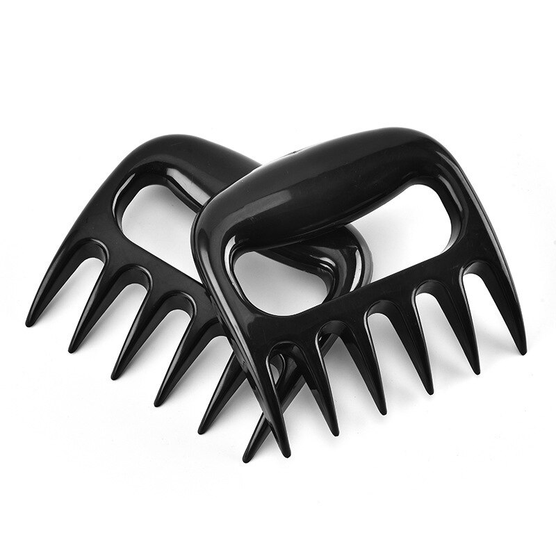 Séparateur de viande en acier inoxydable, fourchette de barbecue, griffe d'ours, poignée de cuisine, trancheur de viande