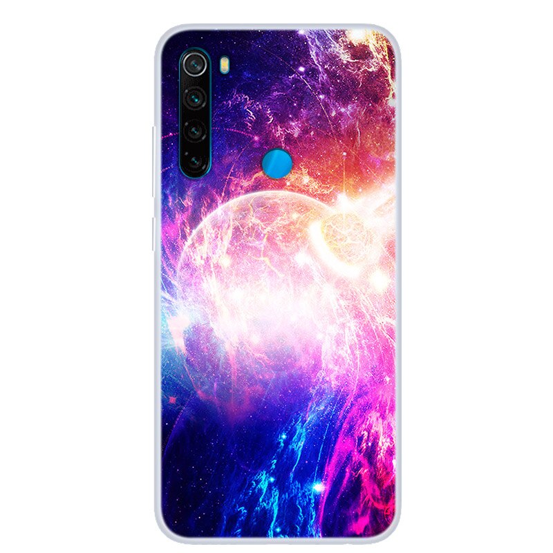 For Xiaomi Redmi Note 8T Case Silicone Soft TPU Phone Case Coque Xiomi Redmi Note 8T Cover Space for Redmi Note8T 8 T Bumper