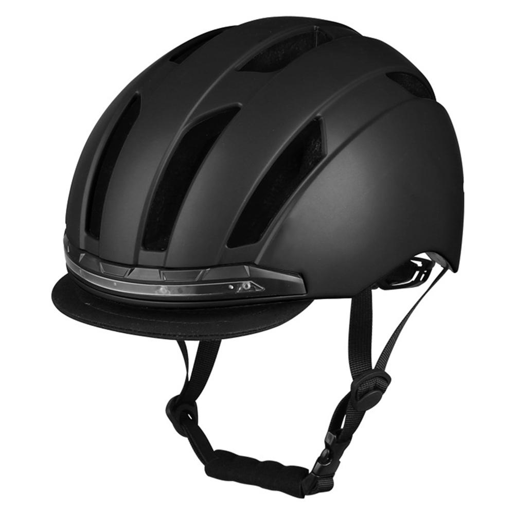 Bicycle Helmet Protective Remote Control Front Rear Indicator Light Safety Helmet For Bikes Scooters