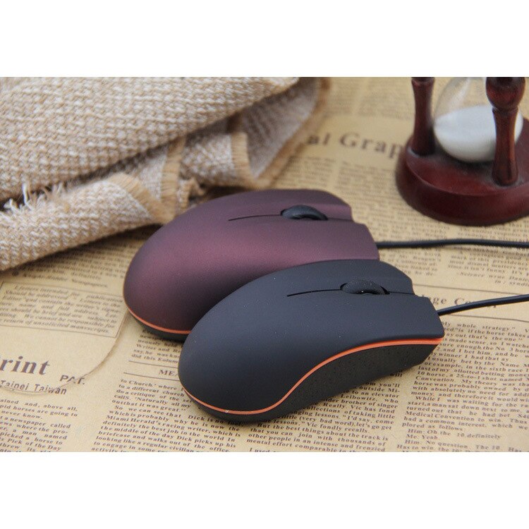Tragbare Büro Computer Maus Verdrahtete Dünne Mini Maus für Notizbuch Laptop Maus Leicht Zu Tragen Reise Maus Computer Zubehör