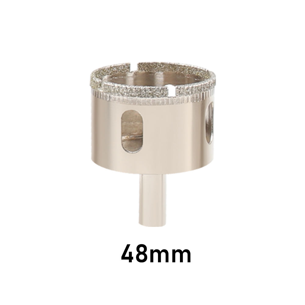 1Pc 3-100mm Sega a tazza per vetro Punte da trapano rivestite diamantate corona di perforazione per utensili elettrici in ceramica di marmo per piastrelle: Lago blu