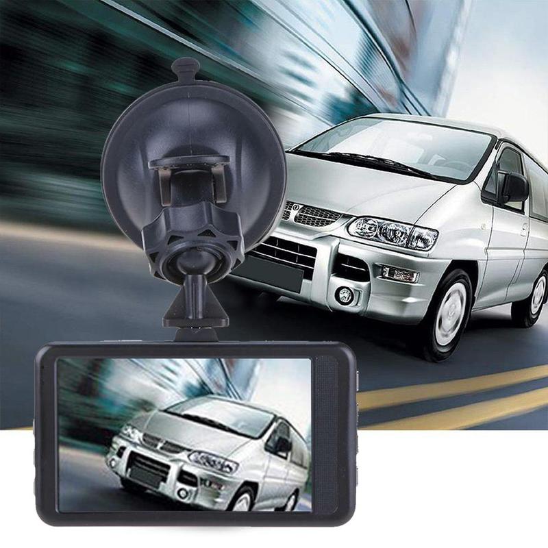 3-inch Full Hd 1080p Car Driver Recorder Vehicle Camera G Sensor With Dashcam Dvr Night Detection Motion Vision Edr T2Q9