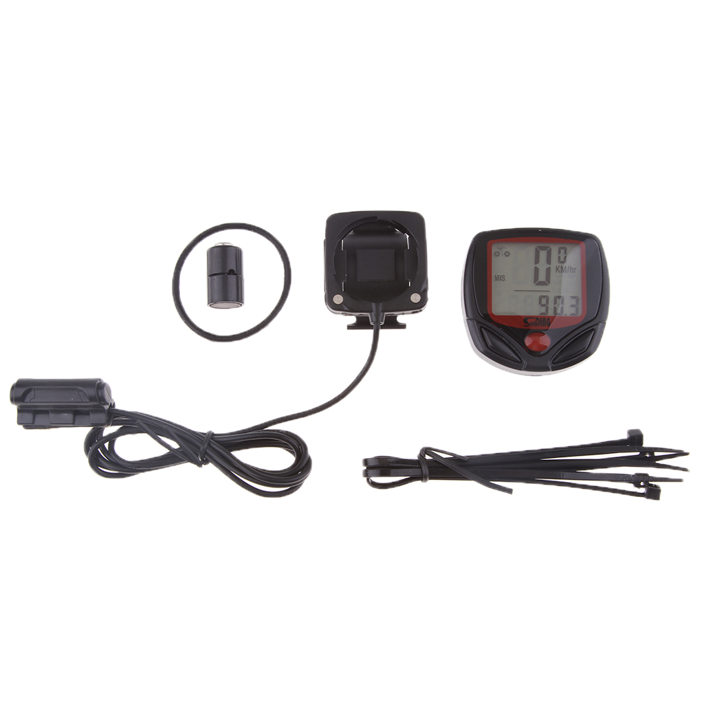 Universal digital gauge speedometer kit med led baggrundsbelysning til motorcykel