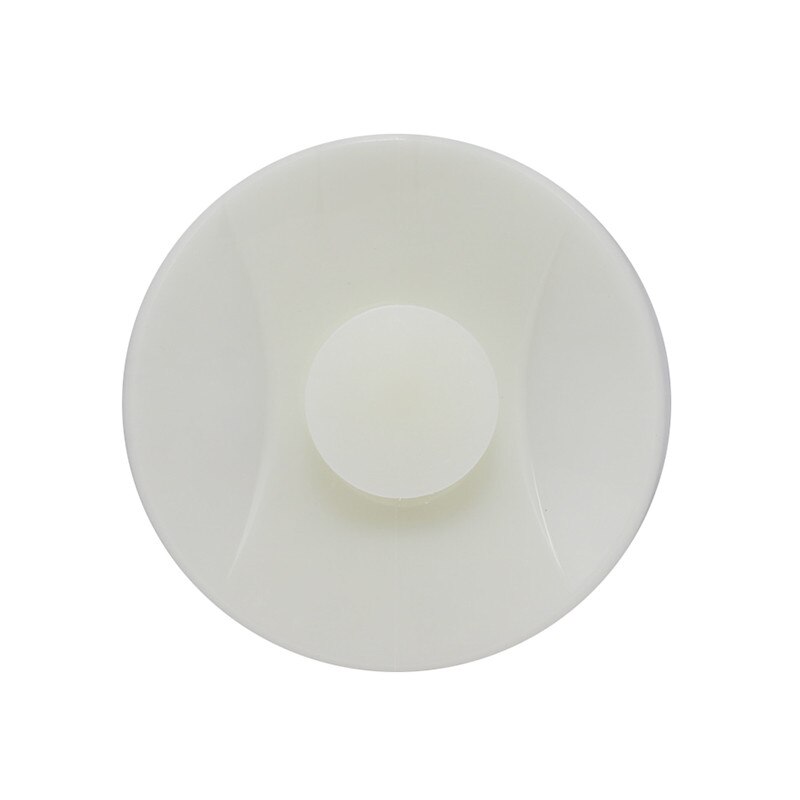 Tapón de goma circular de silicona para desagüe de suelo tapón para bañera, baño, cocina, fregadero, tapón de agua, 1 Uds.: 1 pcs white