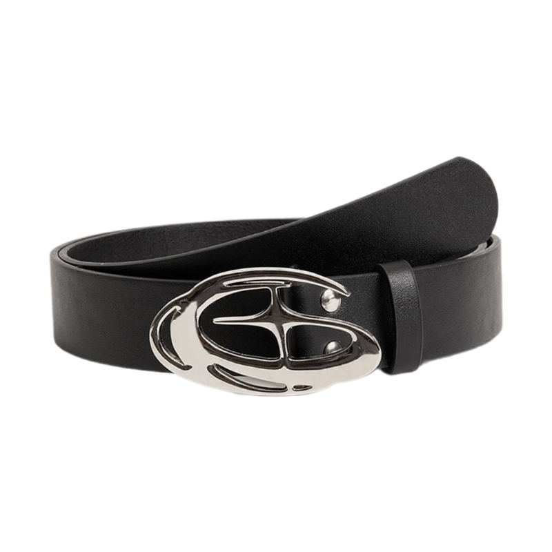 Corrente cintura fina simples fivela redonda para mulheres casual usar cinto decorativo cinto magro vestido jóias