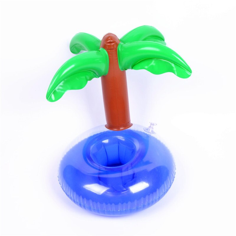 Decoración de de Flamenco de unicornio, copa de bebida inflable flotante, decoración de hawaiana, decoraciones para de cumpleaños para niños