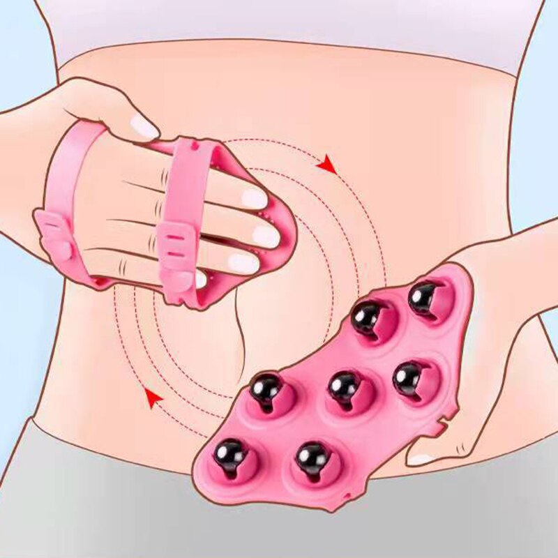 Hand Held Massager Tools Roller Ball Massager Full Body Massage Tool for Muscle Neck Joint PR