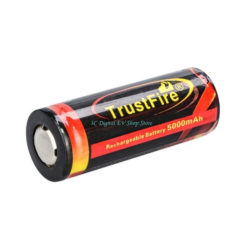 E74D 3.7V 22650 Li-ion Battery 5000 mAh 22650 ion Rechargeable Lithium For Flashlight