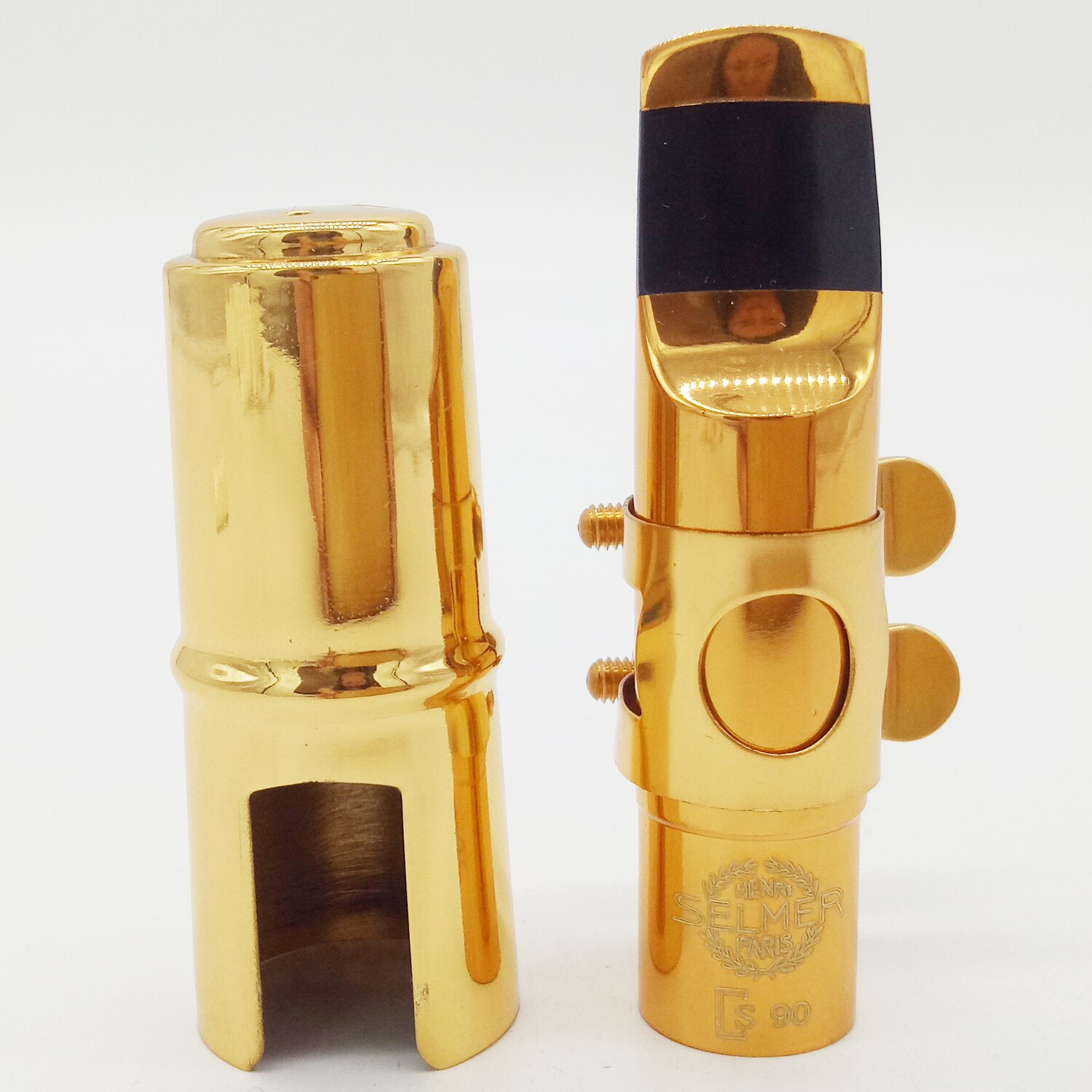 MFC Tenor Soprano Alto Saxophone Metal Mouthpiece S90 Gold Plating Sax Mouth Pieces Accessories Size 5 6 7 8 9