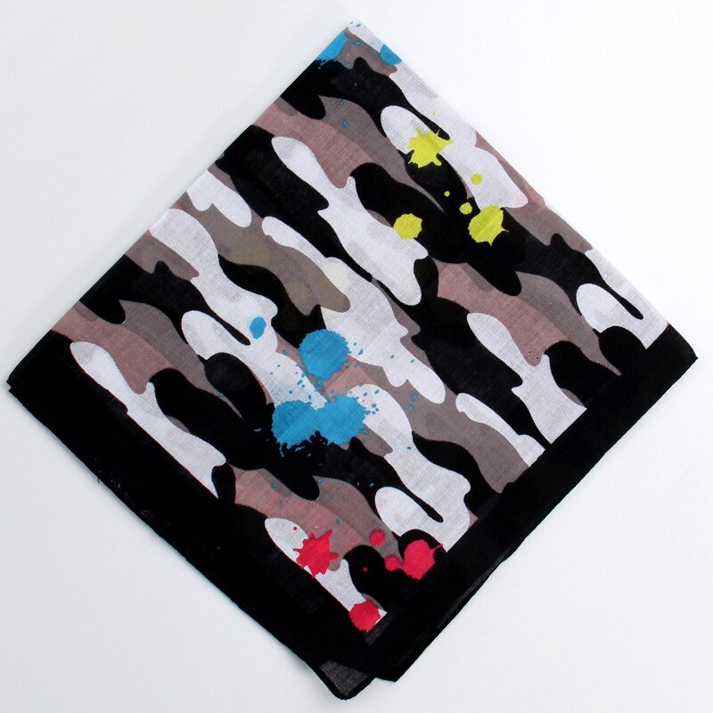 Camouflage Bandanas Cotton Headwear Women Scarves Headband Men Camping Mask Gaiters Braga Cuello Hiking Scarves