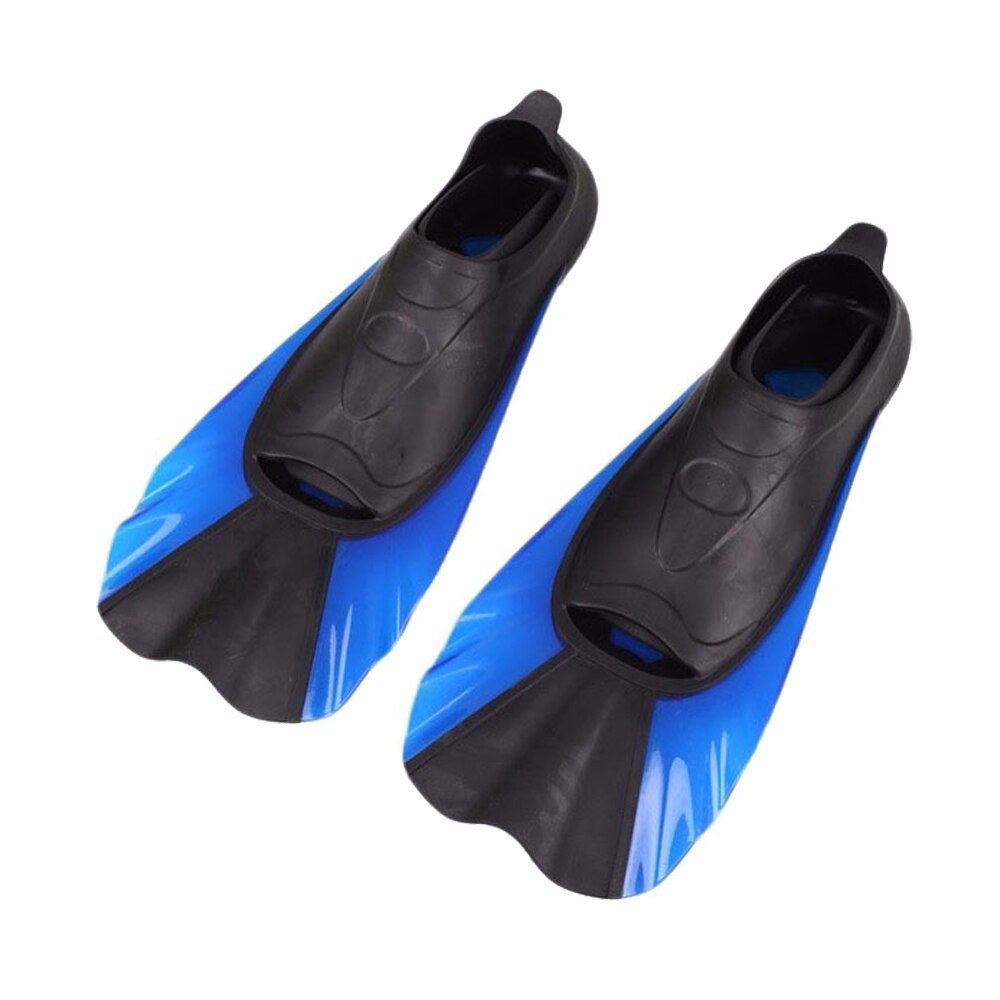 Kids Short fins Snorkeling swimming diving training flippers Portable short Frog shoes swimming fins swimming trainer