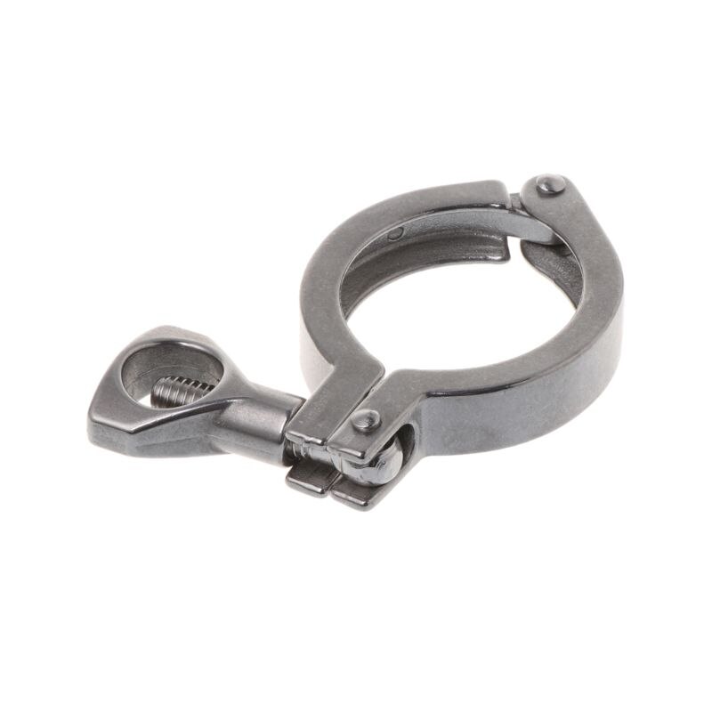 Stainless Steel Tri-clamp SUS304 Sanitary Pipe Weld Ferrule Silicone Gasket Set