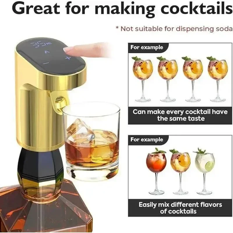 Automatic Non-touch Automatic Electric Bottle Pump Beverage Whisky Alcoholic Beverage Dispenser