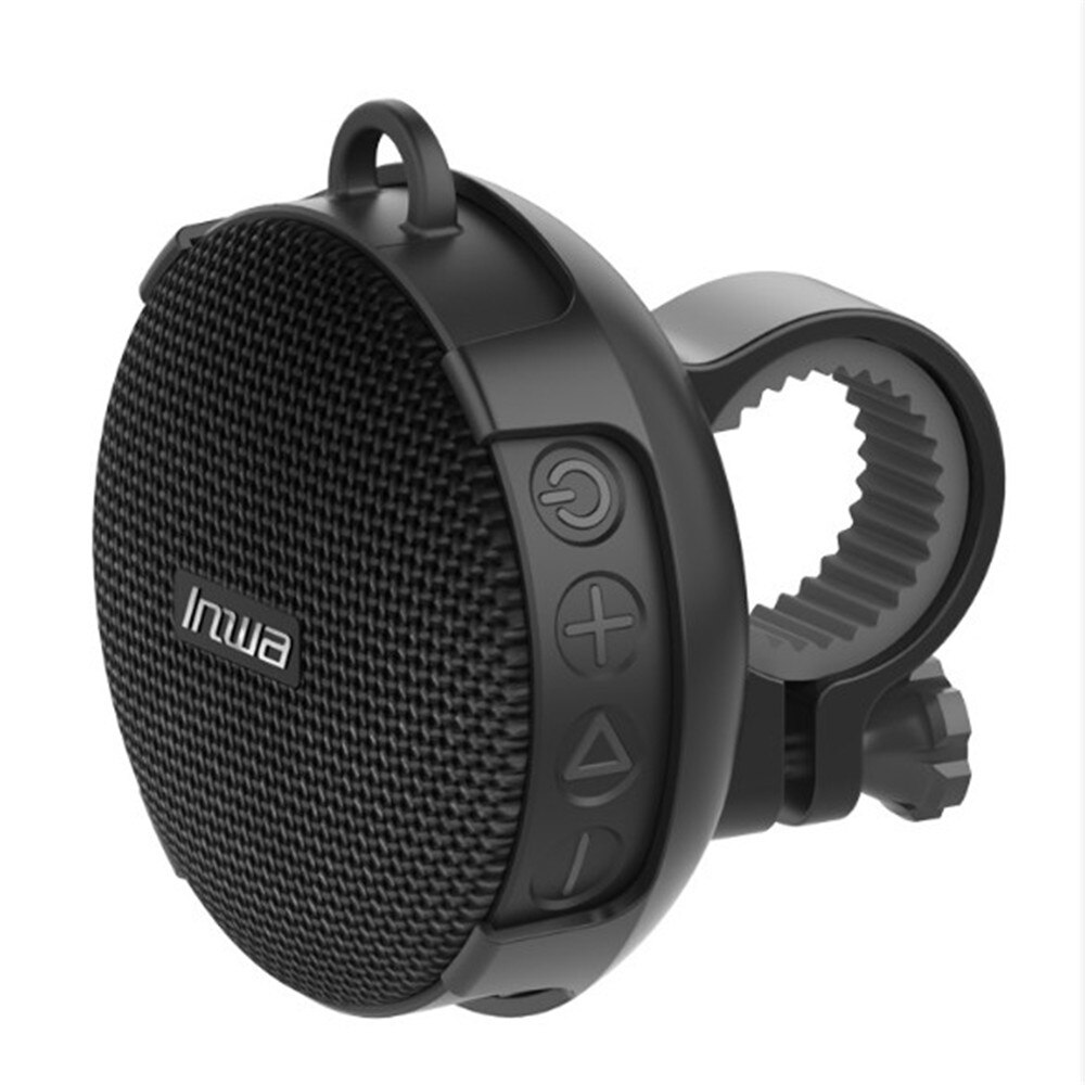 Ich bin freien Wasserdichte Musik Kasten Fahrrad Bluetooth Lautsprecher HiFi Stereo Karte kabellos-soundbox Tragbare Hände-freies Anruf Musik Zentrum: Schwarz