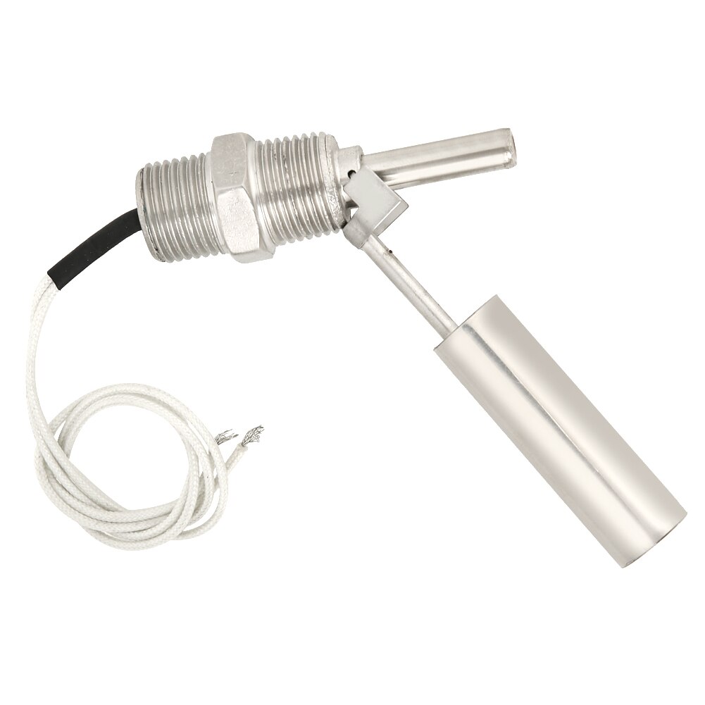 Liquid Water Level Float Sensor Switch Side-Mounted 304 Stainless Steel 1/2NPT Male Thread DC0-110V Liquid Level Sensor Tool