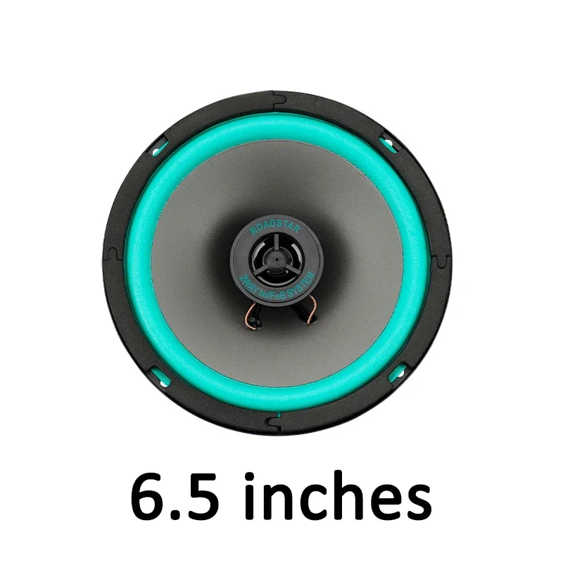 4/5/6 Inch Car Speakers 100/160W HiFi Coaxial Subwoofer Universal Automotive Audio Music Full Range Frequency Car Stereo Speaker: GRAY