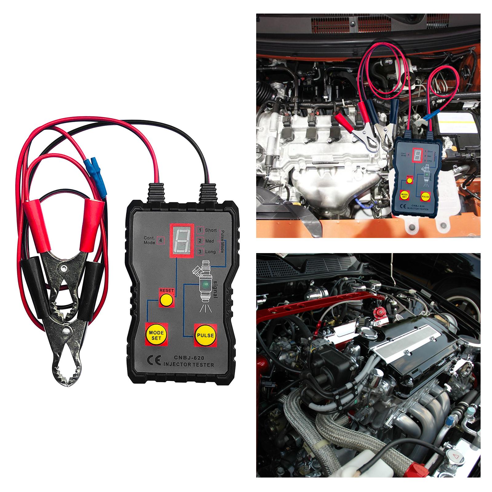 Brandstof Injector Tester Scan Tool Kit 12V Auto Reparatie Tool Voor Voertuig