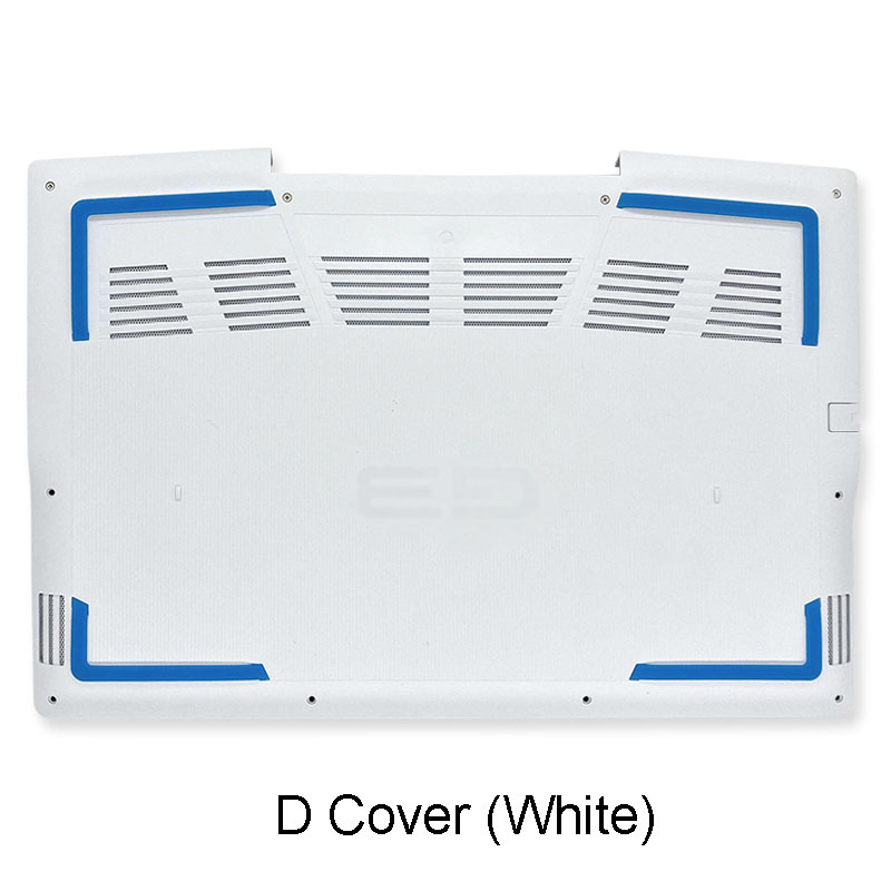 For Dell G3 3590 Series 03HKFN Laptop Back Cover Front Bezel Palmrest Bottom Case Hinges A B C D Cover White: D Cover