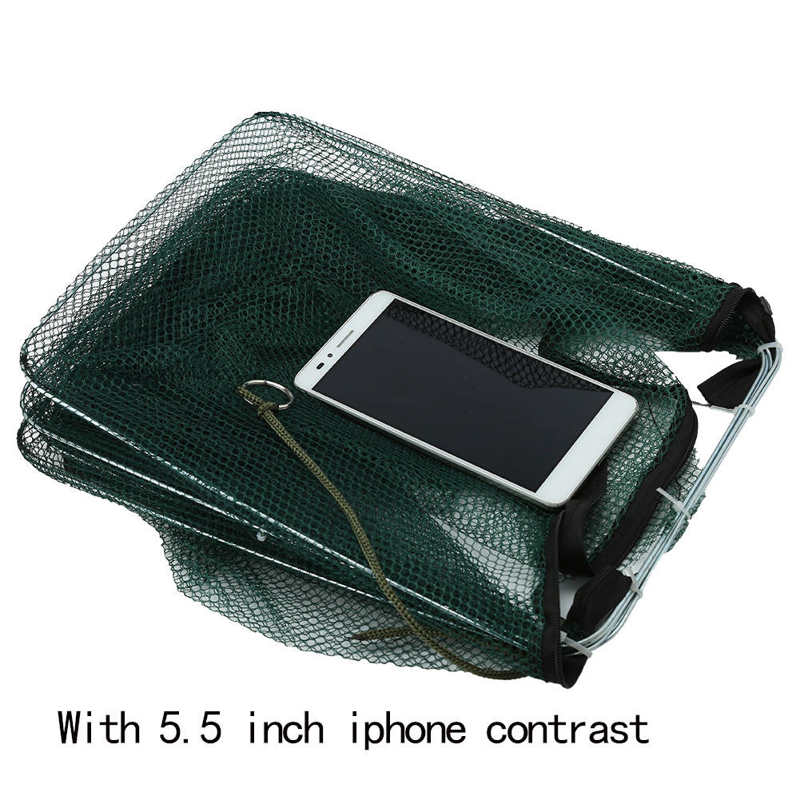 6/12 Gaten Vissen Trap Net Automatische Visnet Garnalen Kooi Nylon Opvouwbare Crab Fish Trap Werpnet