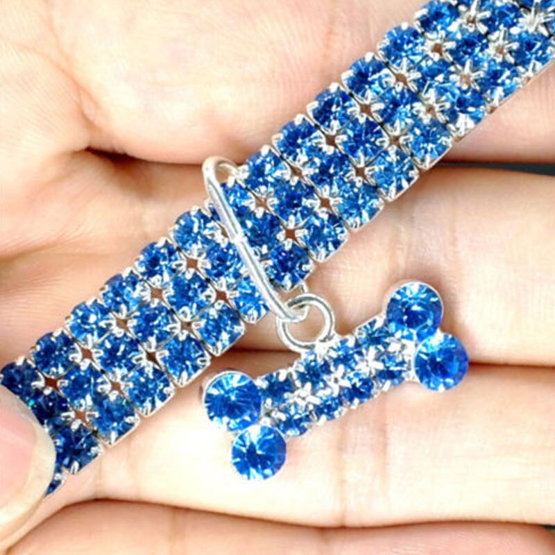 Collier ajustable en strass brillant pour chien, bijoux en cristal, Chihuahua, tendance 2022