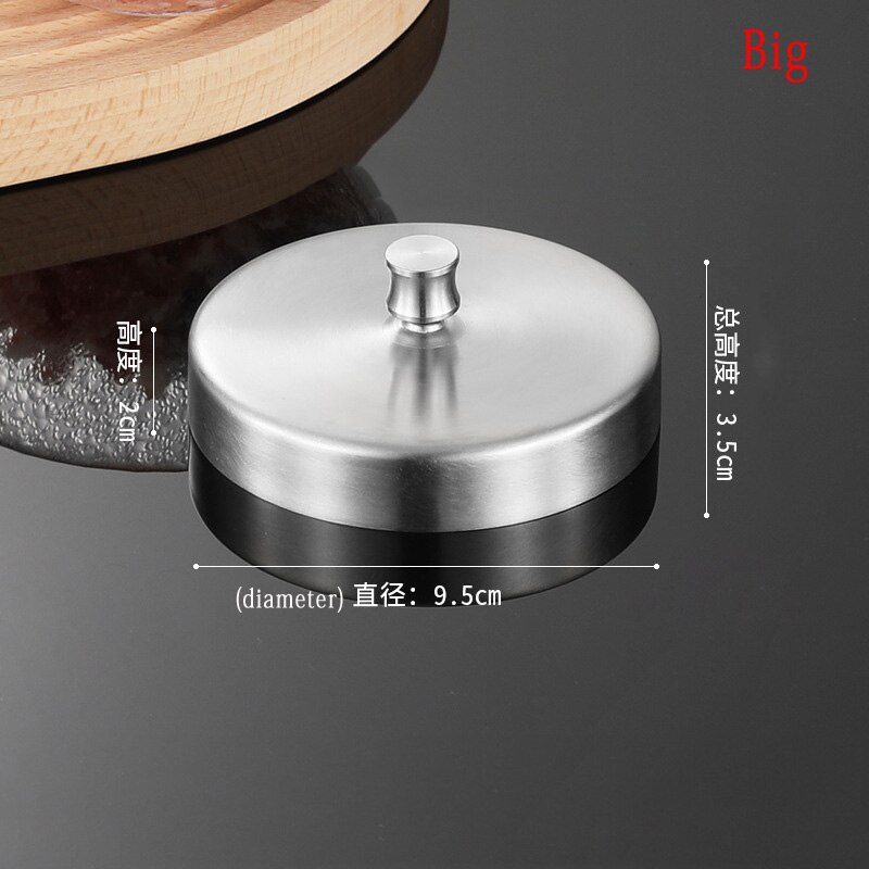 304 Stainless Steel Beef Pie Mold Kitchen Patty Making Mold Household Meat Pie Press Mold Kitchen Tools: Big