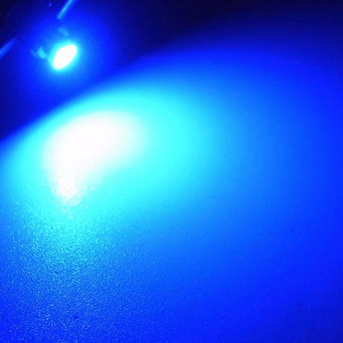 10 Pcs T4.2 12V LED Bulb Car Instrument Dashboard Meter Panel Lights Lamps Automotive Interior Decorative Light: Blue
