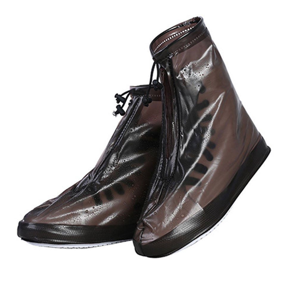 Rain Shoes Boot Covers Overshoes Galoshes Travel for Men Women Kid Outdoor Camping Slip-resistant Rubber Rain Boot Overshoes: S