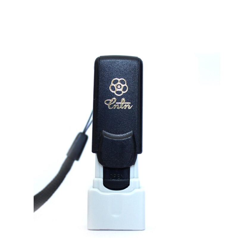 Personal Nurse Name Stamp Handwritten Signature Stamp Lettering Personality Art Signature Steal Private Production 5: Lanyard black