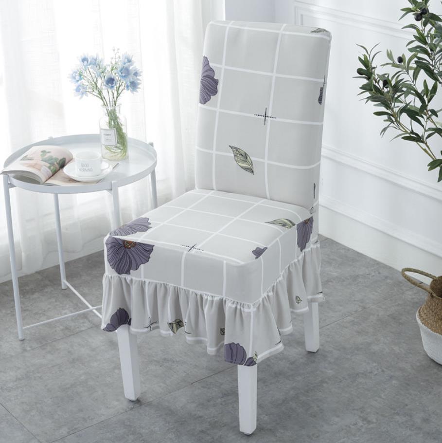 Stoelhoes hoes universele rugleuning hoes eettafel stoel stofhoes thuis eetkamerstoel kussen doek kunstwerk hoes  e11291: 12